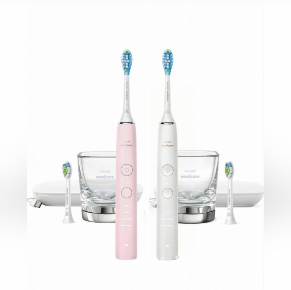 New Philips Sonicare DiamondClean9000 Rechargeable ElectricToothbrush Pink